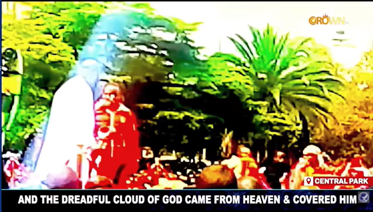 神的光柱停留在主两位最强大先知的身上